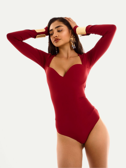 BODY SABLIER N°95 CERISE